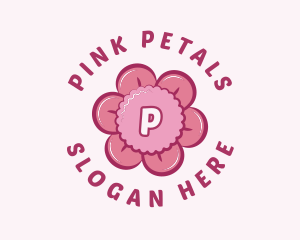 Pink Flower Boutique logo design