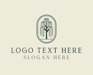Forestry - Willow Tree Orchard logo design