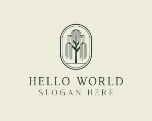 Willow Tree Orchard logo design