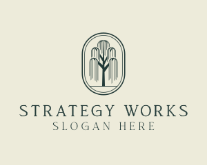 Willow Tree Orchard logo design