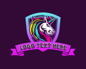 Unicorn Shield Gaming Logo