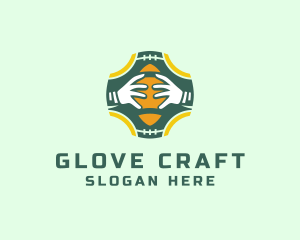 Gloves - American Football Team logo design