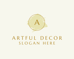 Decorate - Fashion Brushstroke Boutique logo design