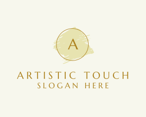 Fashion Brushstroke Boutique logo design