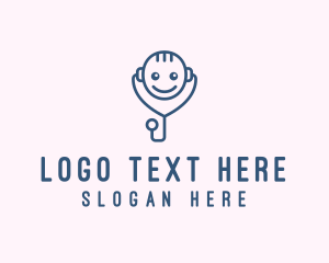 Pregnancy - Infant Pediatric Healthcare logo design