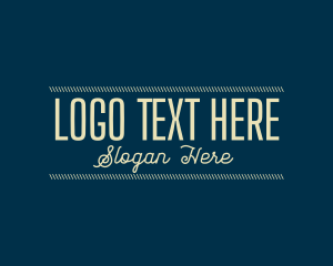 Font - Tailor Stitch Fashion logo design