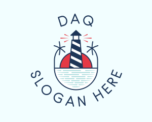 Coast - Nautical Marine Lighthouse logo design
