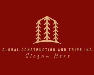 Pine Tree Campsite Logo