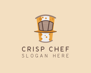 Cheese Food Stand  logo design