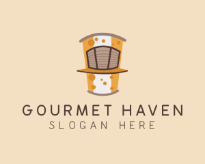 Cheese Food Stand  logo design