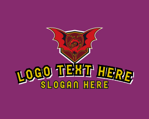 Legendary Creature - Dragon Serpent Creature logo design