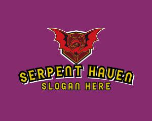 Dragon Serpent Creature logo design