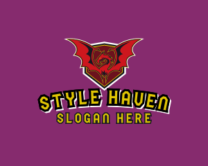 Dragon - Dragon Serpent Creature logo design
