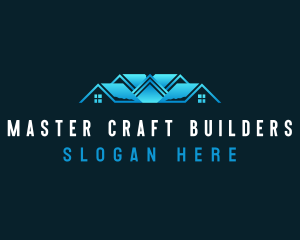 Builder - Realtor Roof Builder logo design