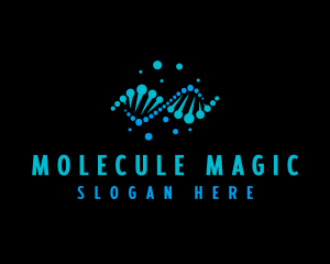 Molecule - Biotech Science Club DNA logo design