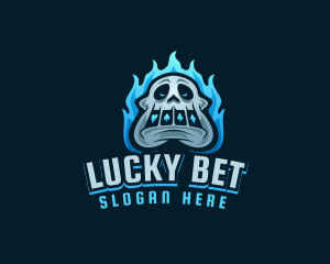 Gambling - Skull Monster Gambling logo design