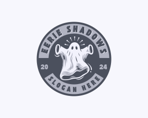 Creepy - Creepy Spooky Ghost logo design