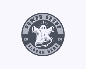 Scary - Creepy Spooky Ghost logo design