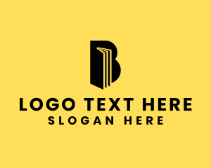 Story - Book Publishing Library logo design