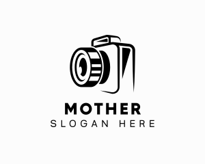 Lens - Photography Studio Camera logo design