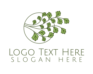 Leaf Gardening Plant  Logo