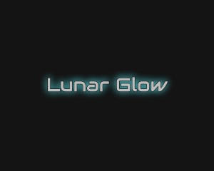 Futuristic Glowing Tech logo design