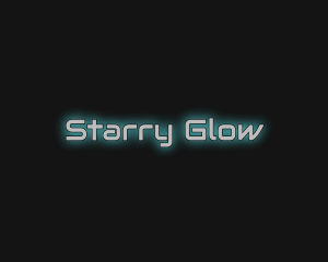 Futuristic Glowing Tech logo design