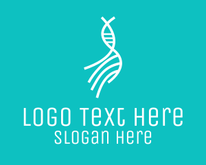 Dna Repair - Science DNA String logo design