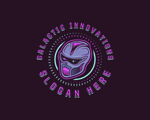 Sci Fi - Futuristic Cyborg Gaming logo design