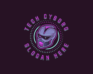 Cyborg - Futuristic Cyborg Gaming logo design