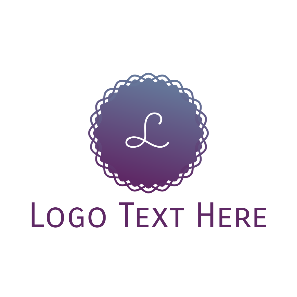 Gradient Purple Circle Logo | BrandCrowd Logo Maker