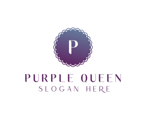 Gradient Purple Circle logo design