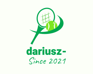 Tennis Club - Tennis Racket Ball logo design