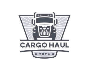 Logistics Trailer Truck logo design