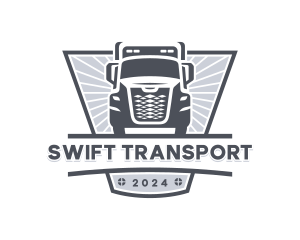 Logistics Trailer Truck logo design