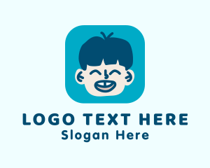 Early Learning - Preschool Kid Boy logo design