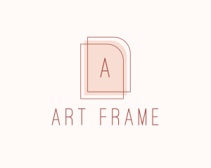 Frame - Nude Fashion Feminine Frame logo design