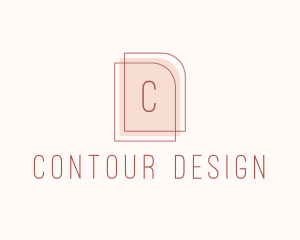 Nude Fashion Feminine Frame  logo design