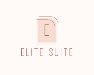 Nude Fashion Feminine Frame  logo design