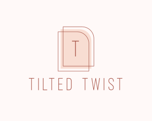 Nude Fashion Feminine Frame  logo design