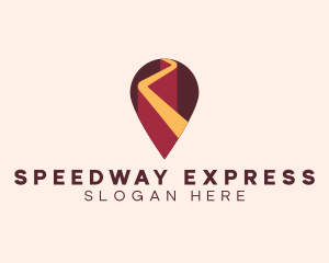 Highway - Highway Road Locator logo design