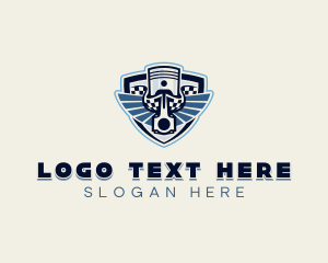 Mechanic - Automotive Engine Mechanic logo design