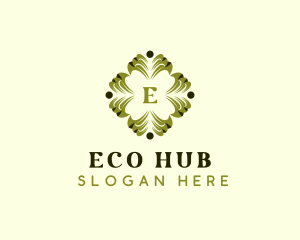 Eco Wellness Garden logo design