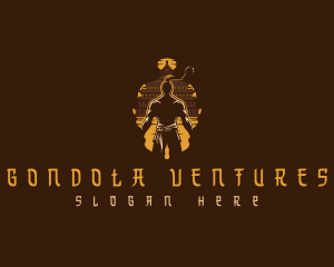 Kungfu Monk Temple  logo design