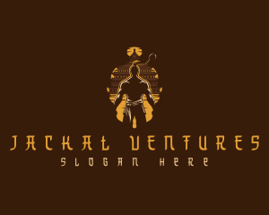 Kungfu Monk Temple  logo design