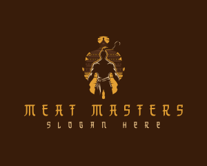 Kungfu Monk Temple  logo design