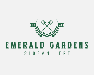 Garden Rake Landscaping logo design