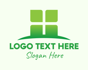 Insurance - Green Organic Company logo design