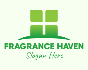 Green Organic Company logo design