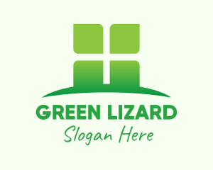 Green Organic Company logo design